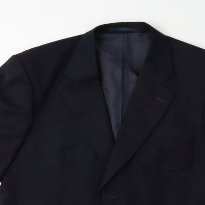 Mens UK Size 40 Preworn Regular Blue Suit Jacket