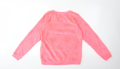 H&M Girls Pink   Top Pyjama Top Size 12-13 Years