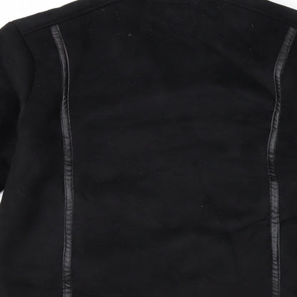 Style Collection Womens Black   Jacket Coat Size 12