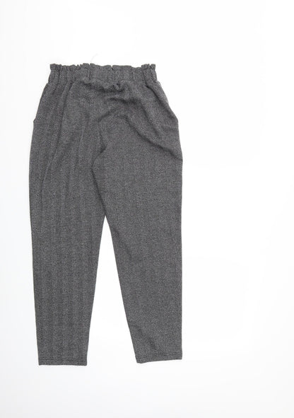 Ambiance Womens Grey   Trousers  Size M L25 in
