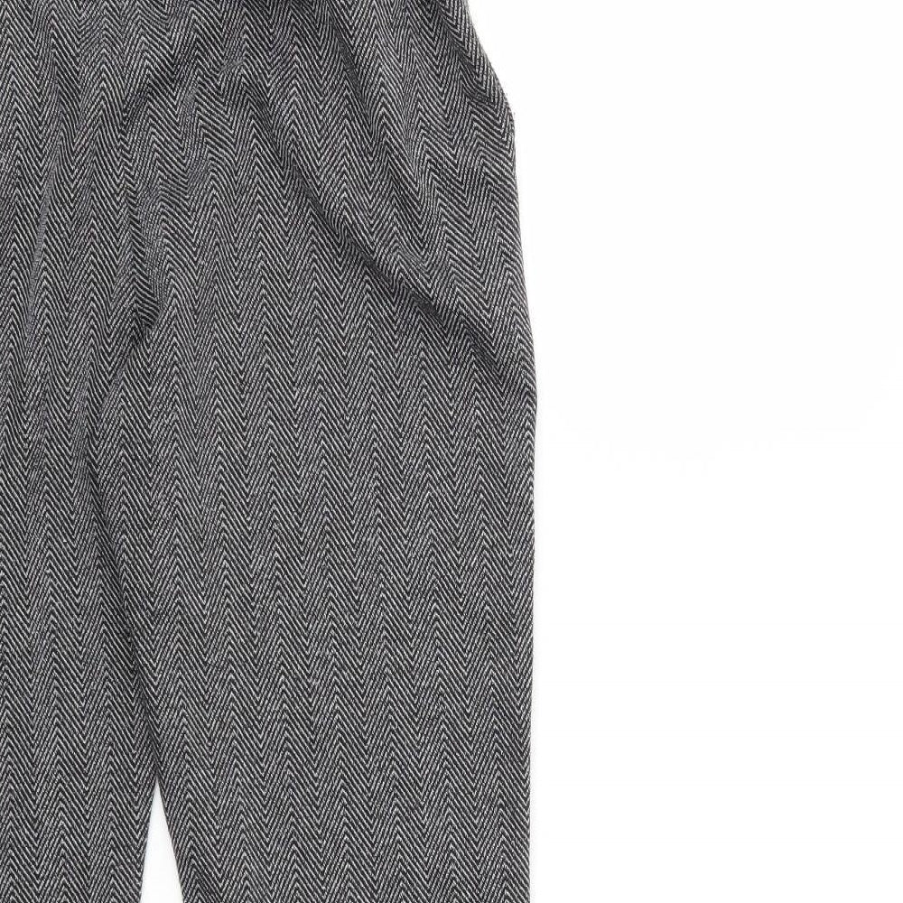 Ambiance Womens Grey   Trousers  Size M L25 in