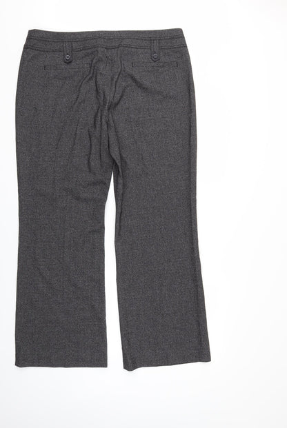 NEXT Womens Black   Trousers  Size 40 in L30 in