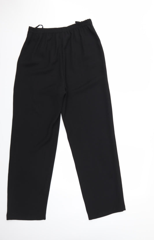 Bonmarché Womens Black   Trousers  Size 12 L30 in