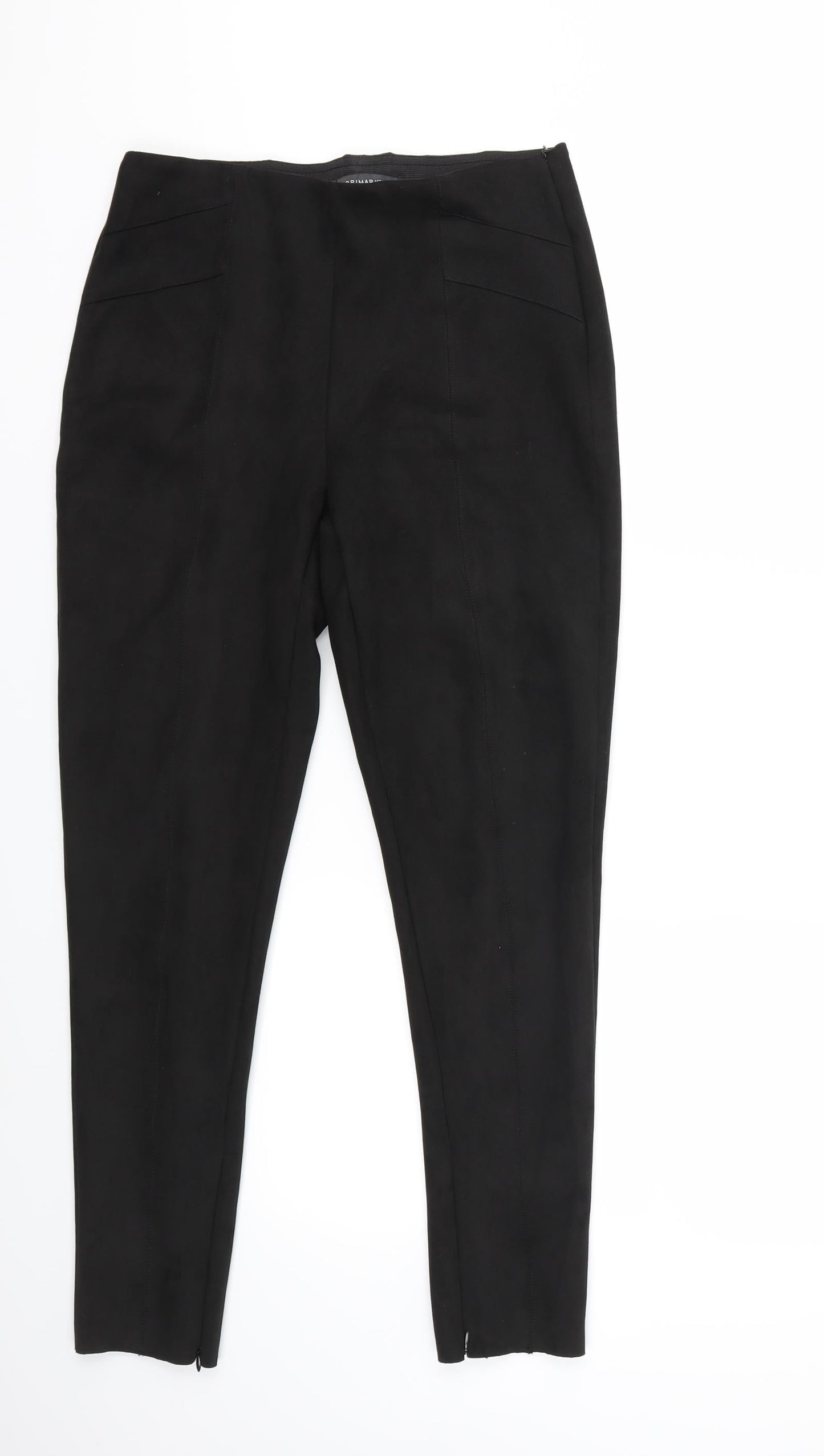 Primark Womens Black   Trousers  Size 12 L28 in