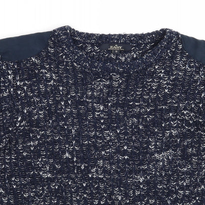 Easy Mens Blue   Pullover Jumper Size S
