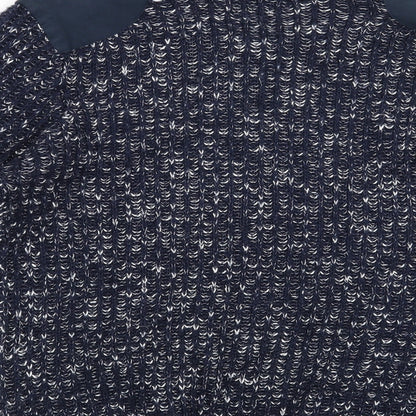 Easy Mens Blue   Pullover Jumper Size S