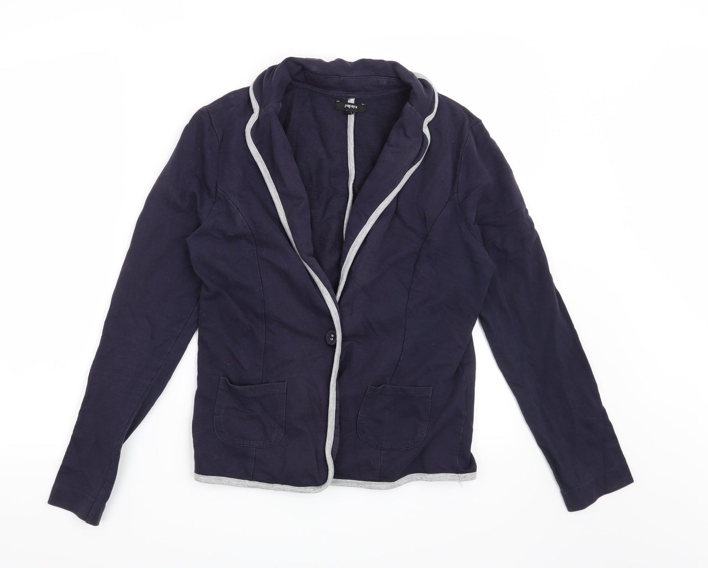 Womens UK Size 12 Papaya Blue Jacket