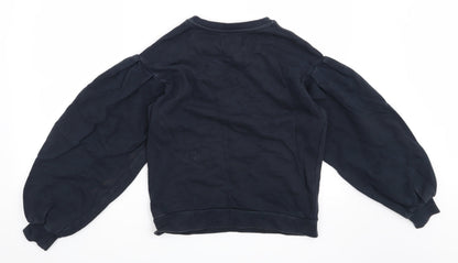 Womens UK Size S NEXT Blue Pullover Sweatshirt