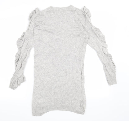 Marks & Spencer Womens Grey   Pullover Jumper Size 6