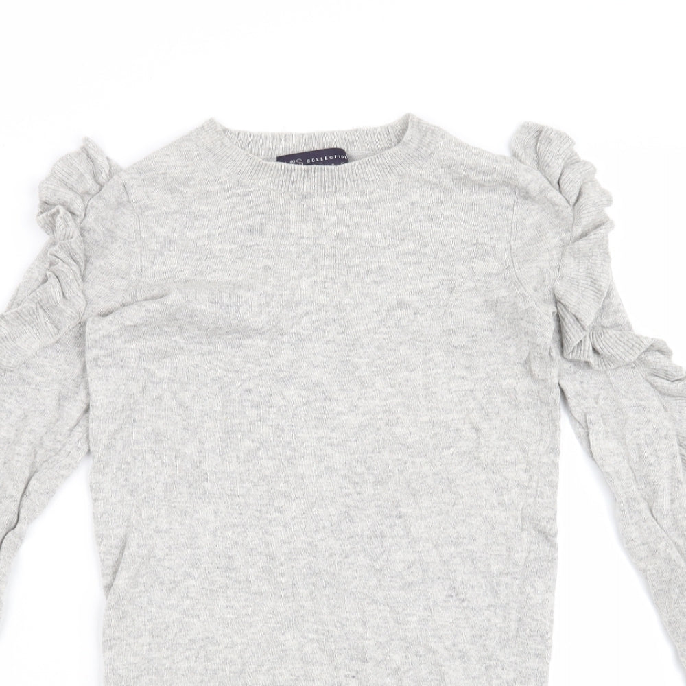 Marks & Spencer Womens Grey   Pullover Jumper Size 6