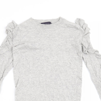 Marks & Spencer Womens Grey   Pullover Jumper Size 6