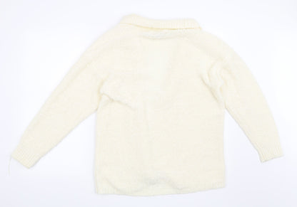 Noto Womens Beige   Cardigan Jumper Size M
