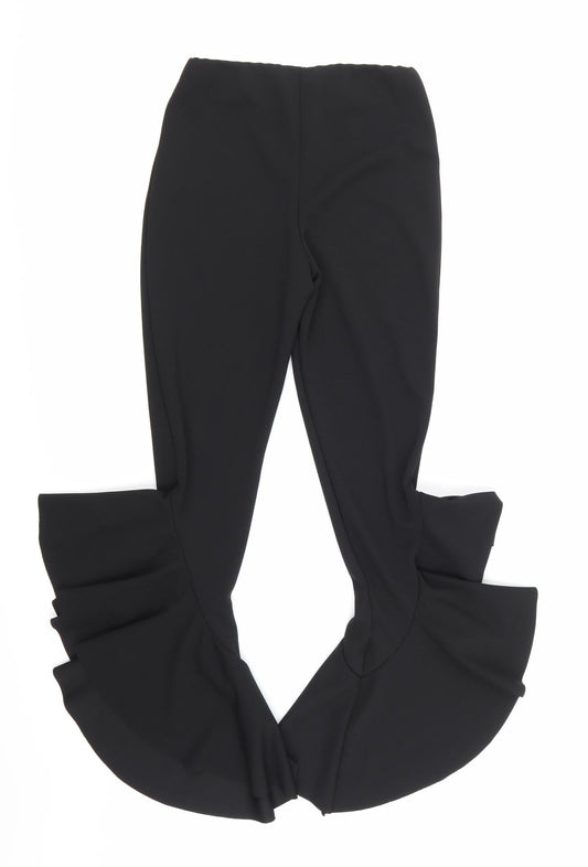 New Look Womens Black   Trousers  Size 6 L27 in