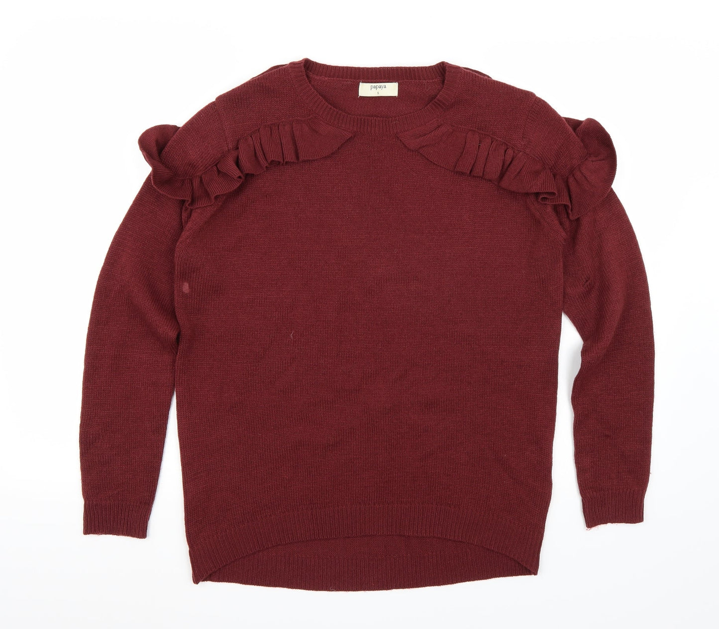 Papaya Womens Brown   Pullover Jumper Size S