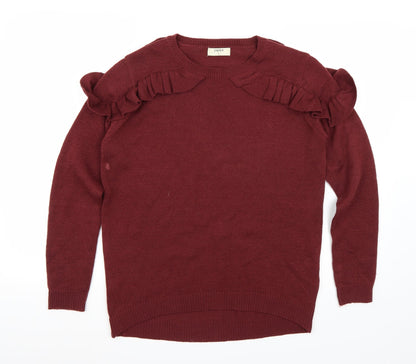 Papaya Womens Brown   Pullover Jumper Size S