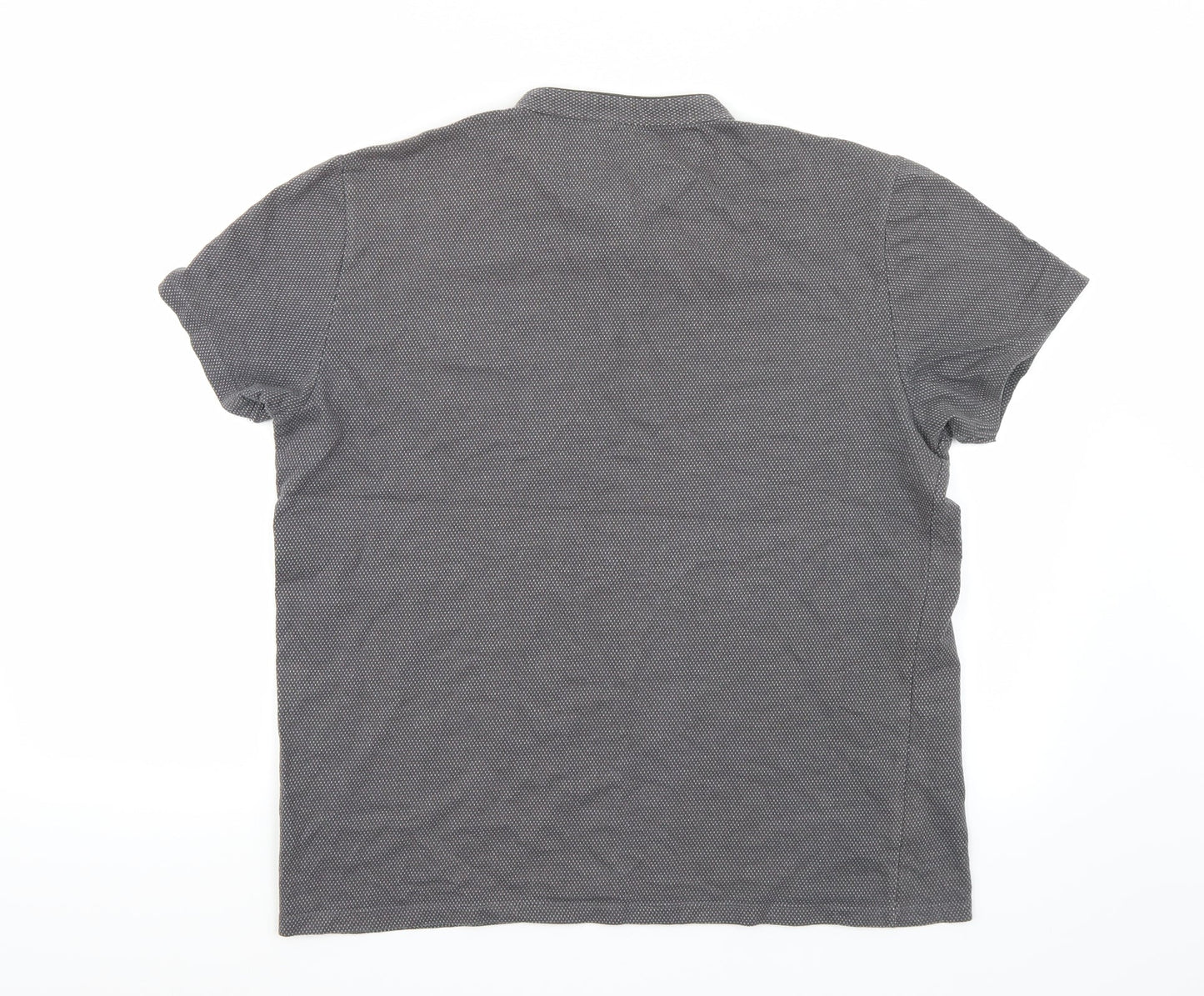 Womens UK Size L Easy Grey Basic T-Shirt
