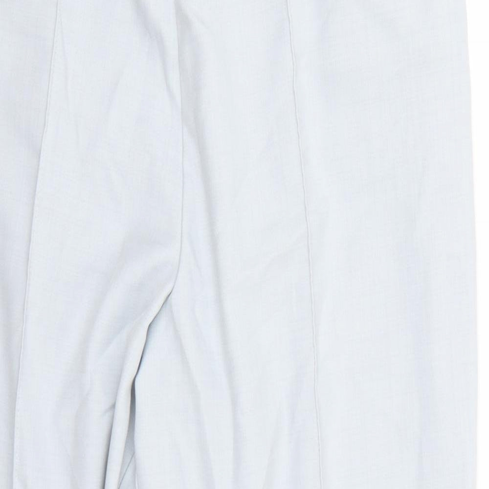 Womens UK Size 16 Marks and Spencer Regular Fit  Blue Trousers