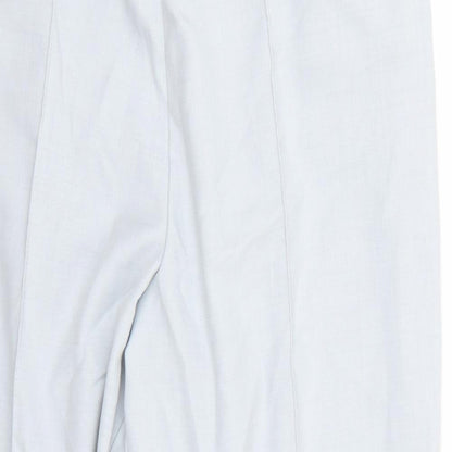 Womens UK Size 16 Marks and Spencer Regular Fit  Blue Trousers