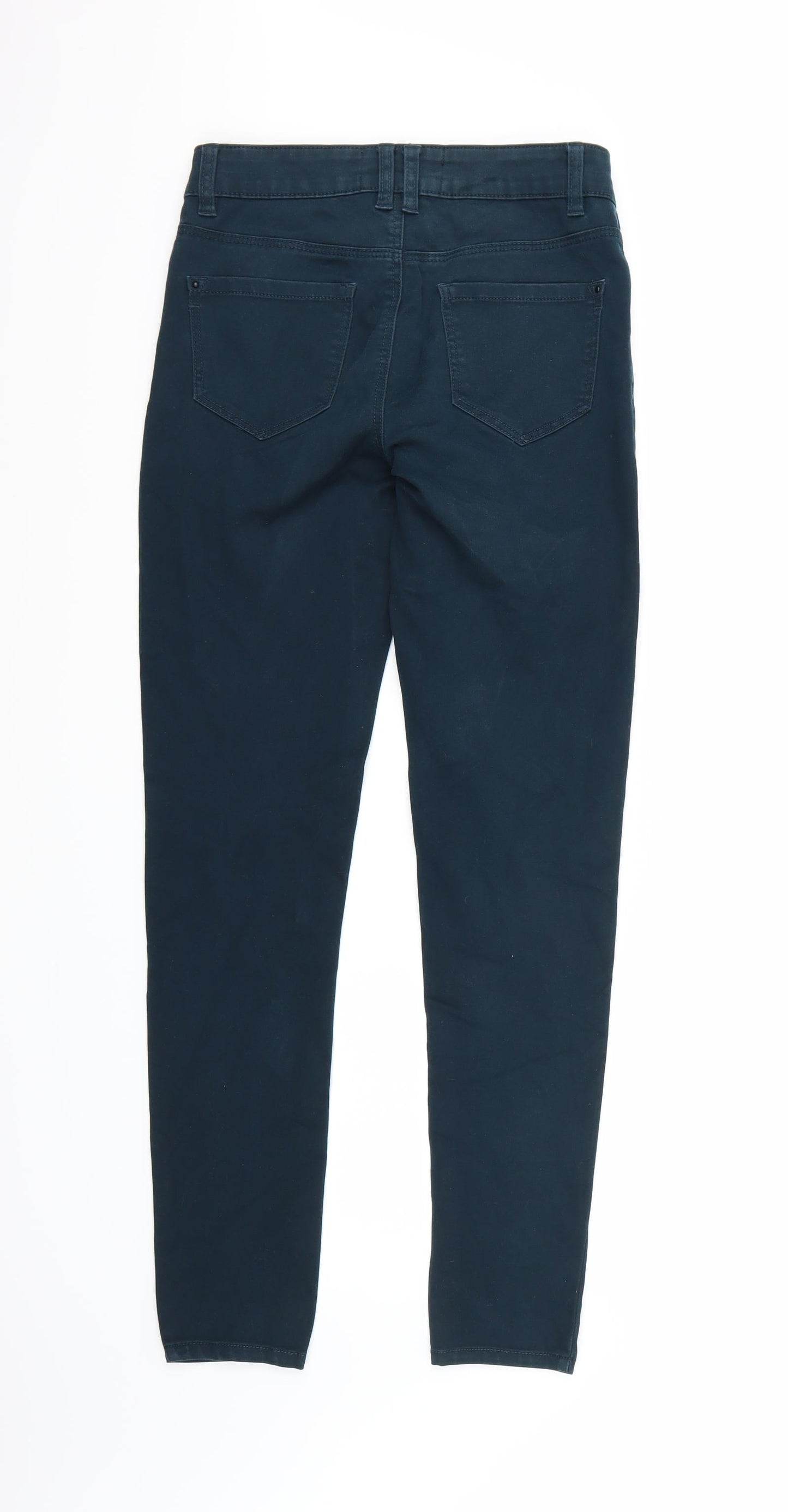 Womens UK Size 8 Newlook Regular Fit Skinny Blue Jeans