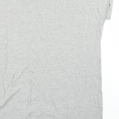 Womens UK Size 6 ASOS Grey Basic T-Shirt