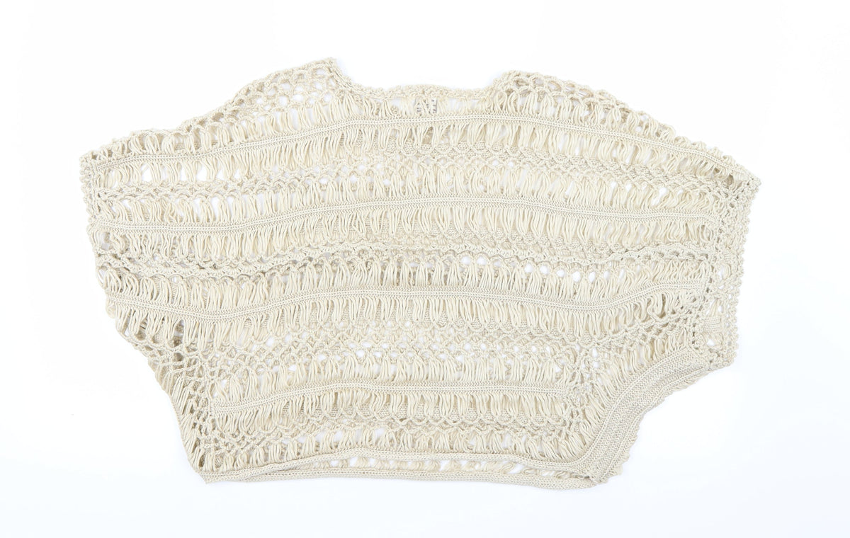 Sans Souci Womens Beige   Pullover Jumper Size M