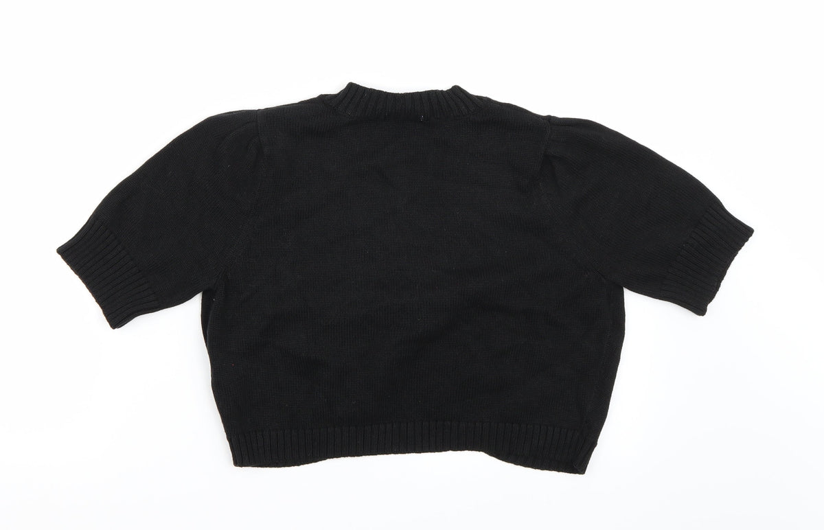 Damart Womens Black   Pullover Jumper Size 12