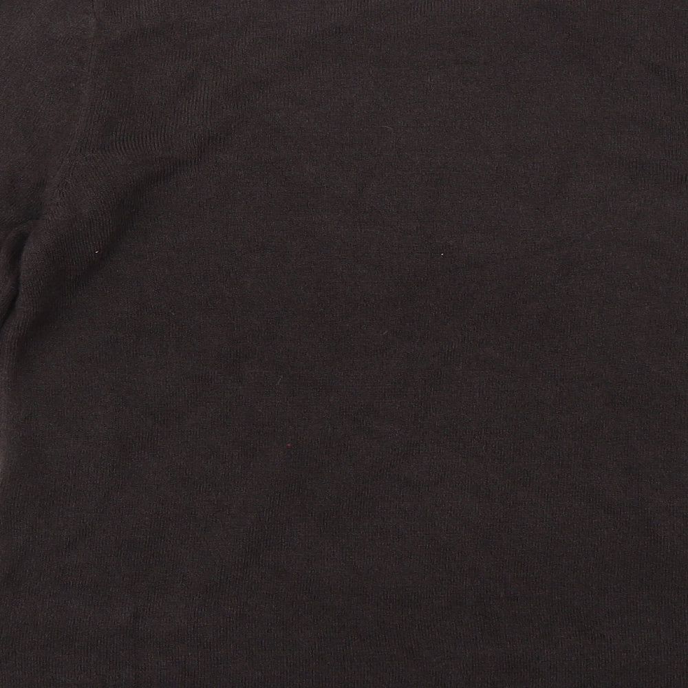 Marks & Spencer Womens Black   Pullover Jumper Size 12
