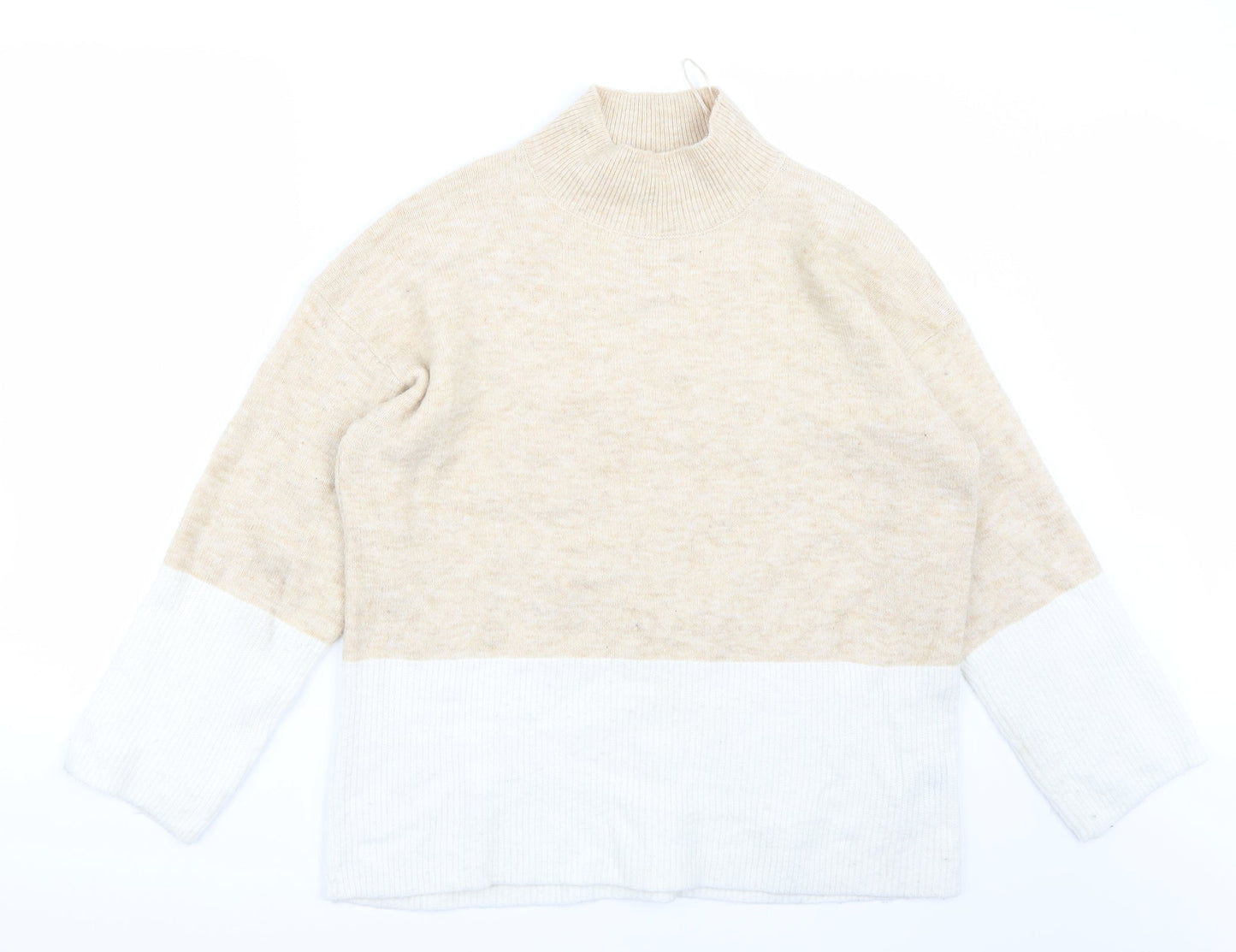 love knitwear Womens Beige   Pullover Jumper Size 12