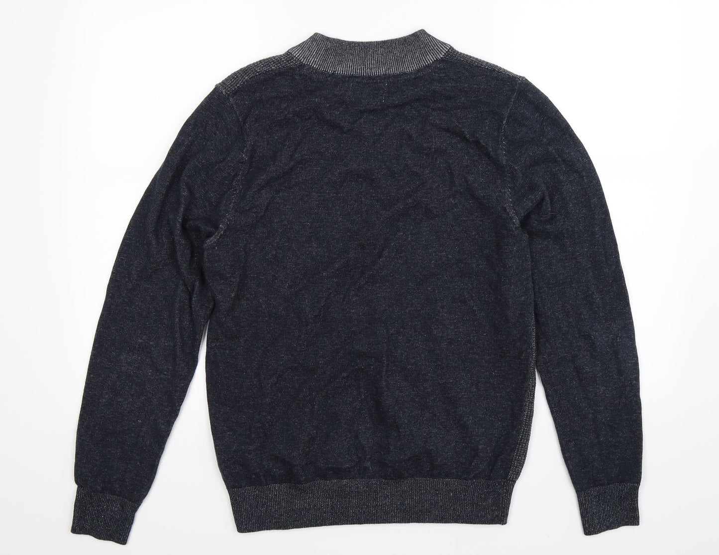 George Mens Blue  Knit Pullover Jumper Size S