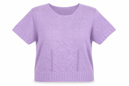 Berkertex Womens Purple  Knit Pullover Jumper Size 16