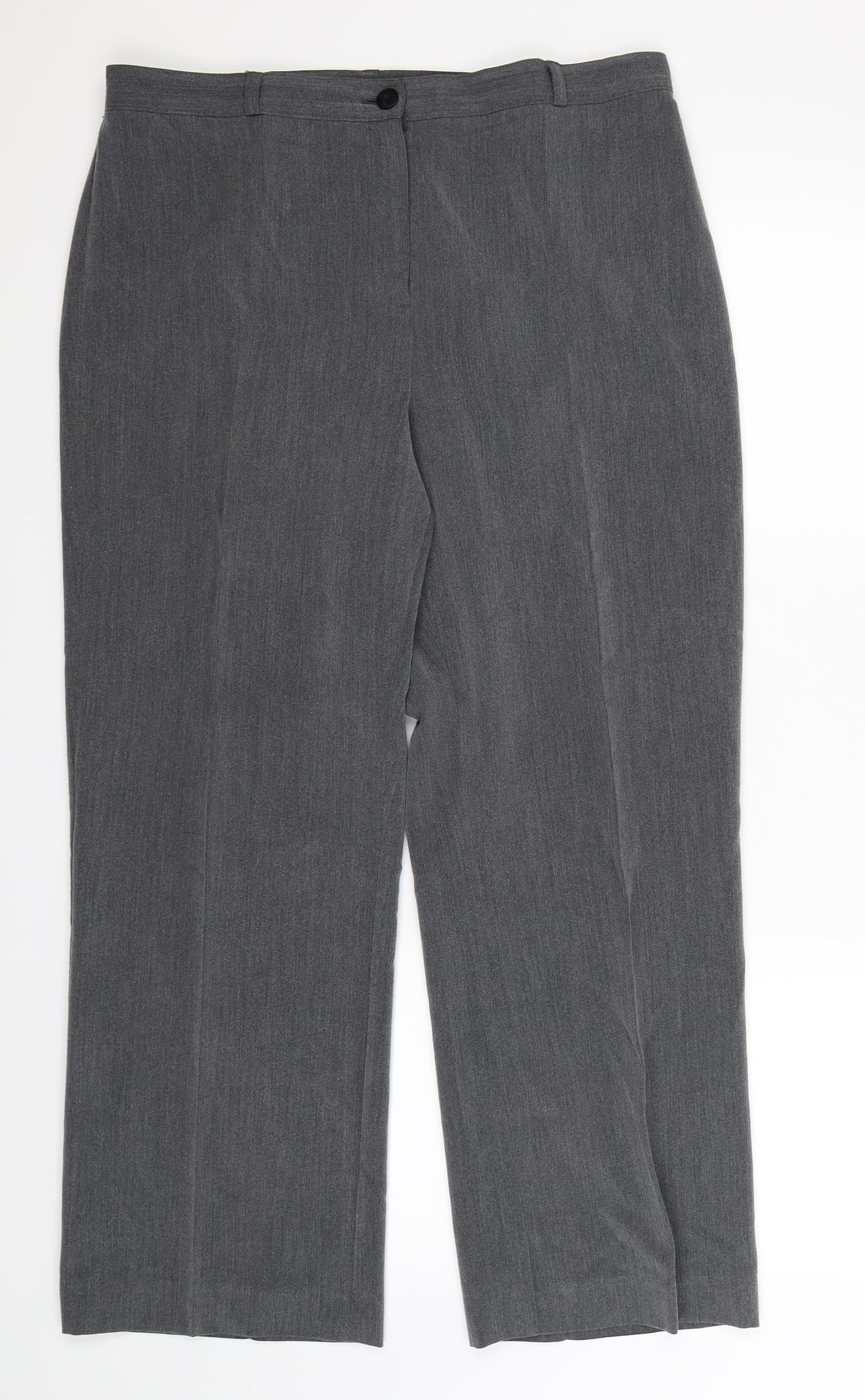 Debenhams Womens Grey   Trousers  Size 14 L29 in