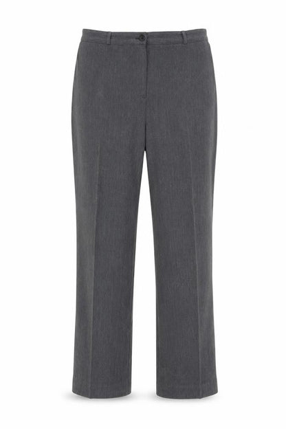 Womens UK Size 14 Debenhams Regular Fit  Grey Trousers