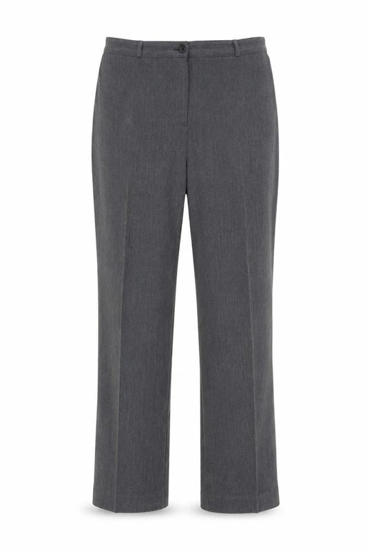 Womens UK Size 14 Debenhams Regular Fit  Grey Trousers