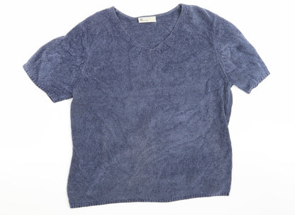 Womens UK Size 16 BHS Blue Basic