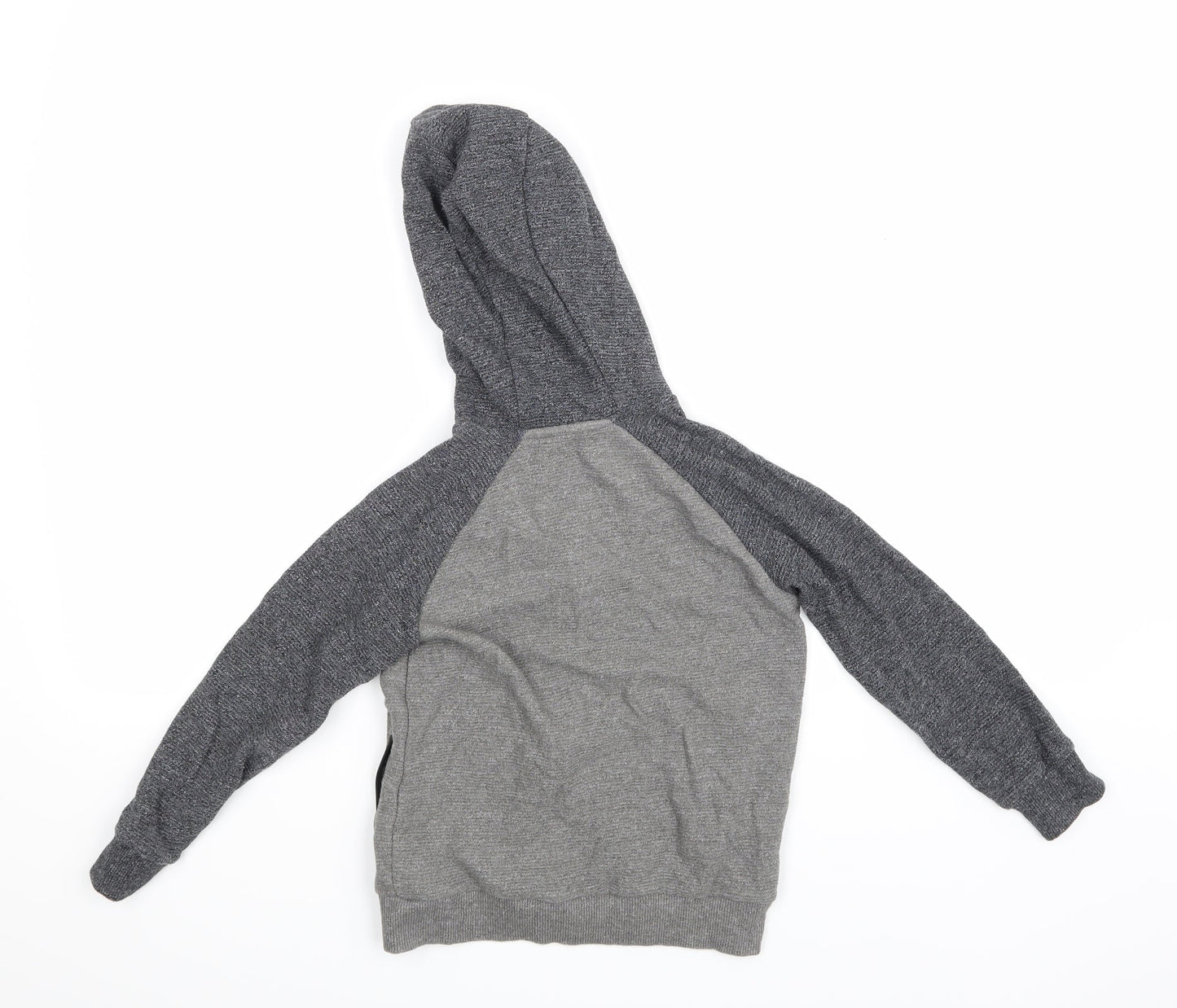Nutmeg Boys Grey   Full Zip Hoodie Size 5-6 Years