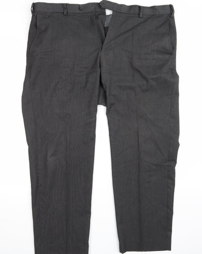 Womens UK Size 40 Marks and Spencer Regular Fit  Black Trousers