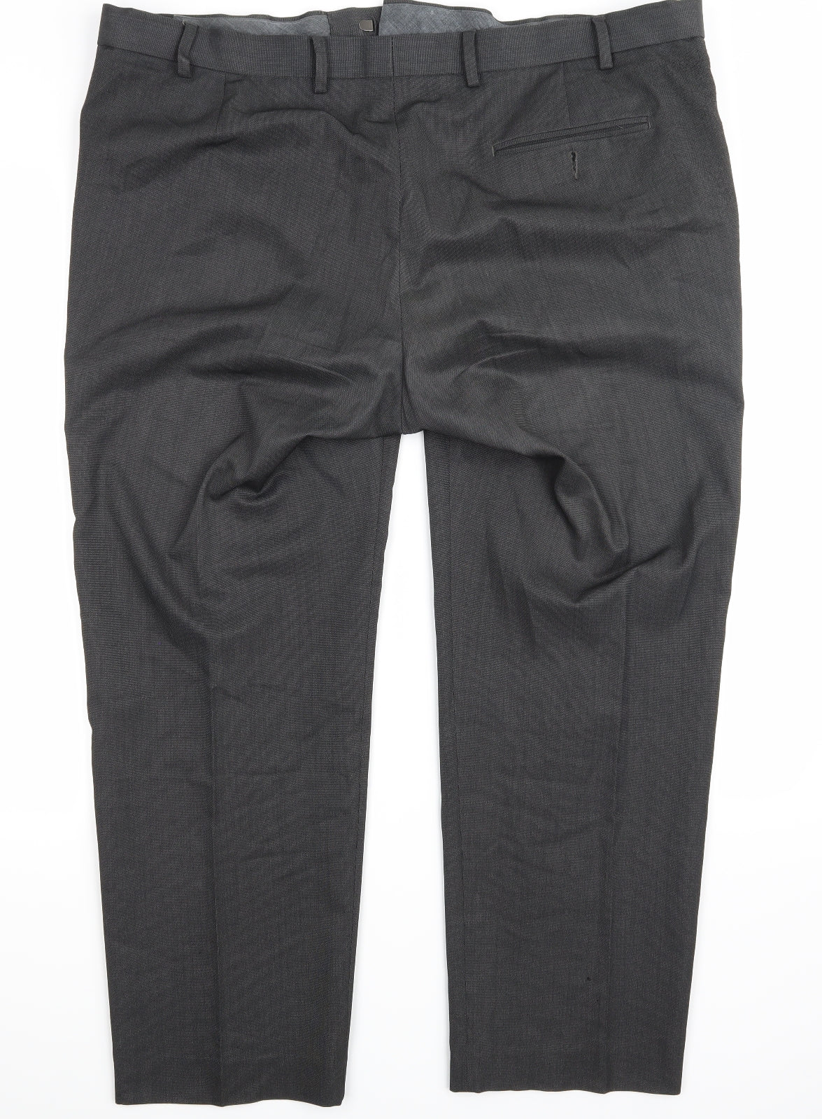 Womens UK Size 40 Marks and Spencer Regular Fit  Black Trousers
