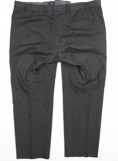 Womens UK Size 40 Marks and Spencer Regular Fit  Black Trousers
