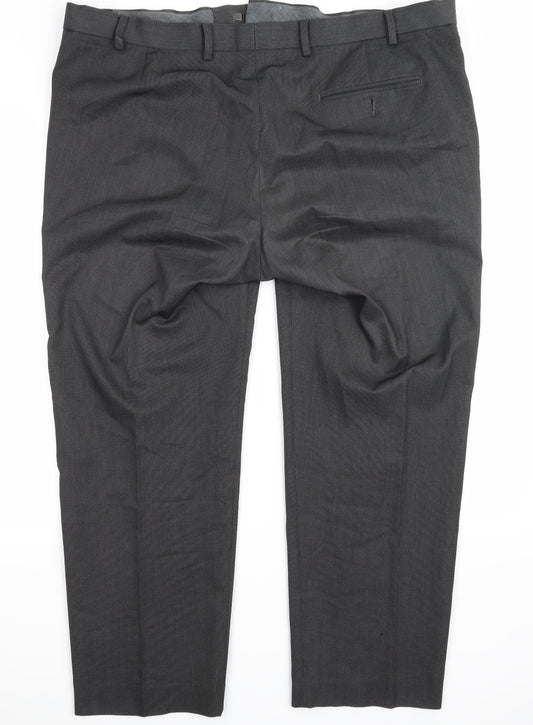 Womens UK Size 40 Marks and Spencer Regular Fit  Black Trousers