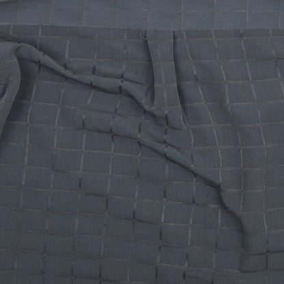 George Mens Grey Check   Button-Up Size L