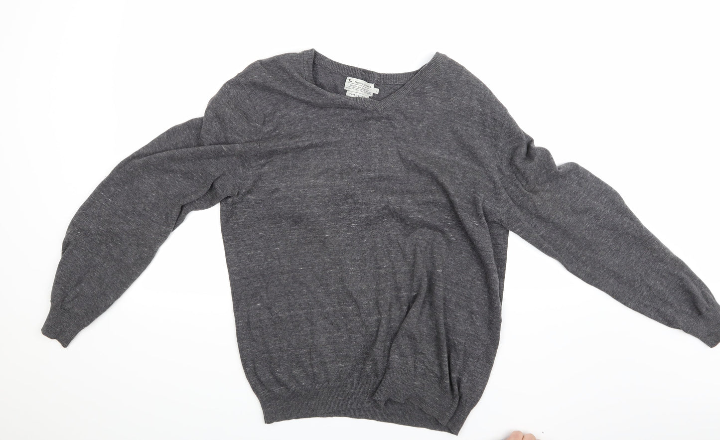 TU  Mens Grey   Pullover Jumper Size L
