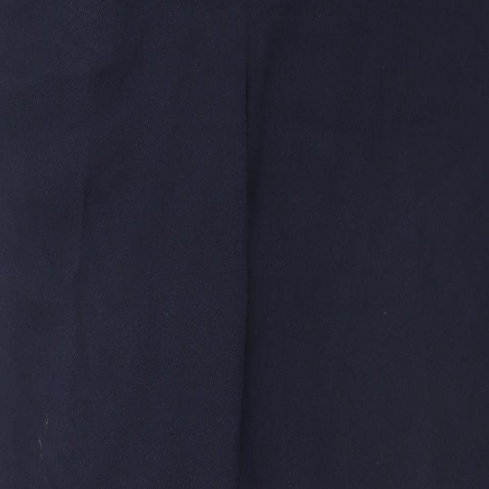 Womens UK Size 10 Marks and Spencer Regular Fit  Blue Trousers
