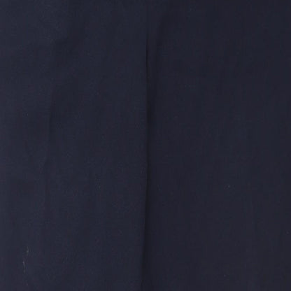 Womens UK Size 10 Marks and Spencer Regular Fit  Blue Trousers