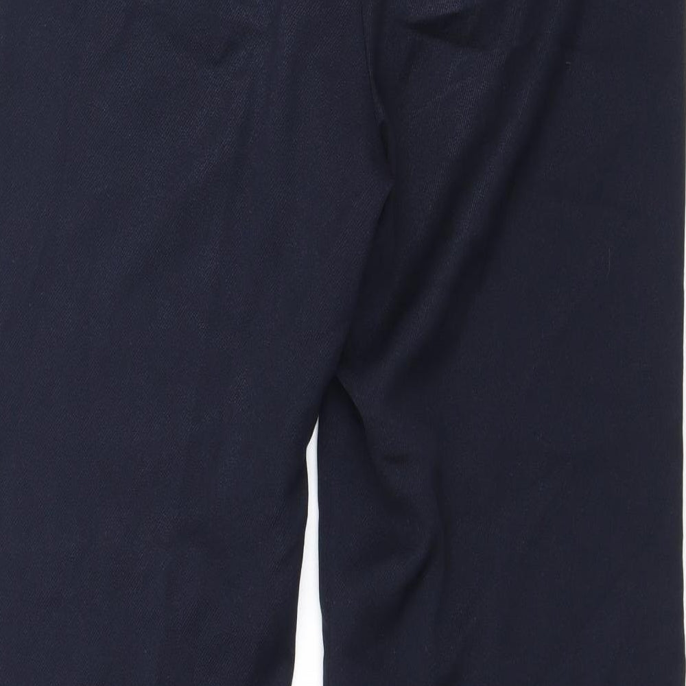 Womens UK Size 10 Marks and Spencer Regular Fit  Blue Trousers