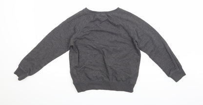 Next Boys Grey   Pullover Sweatshirt Size 10 Years