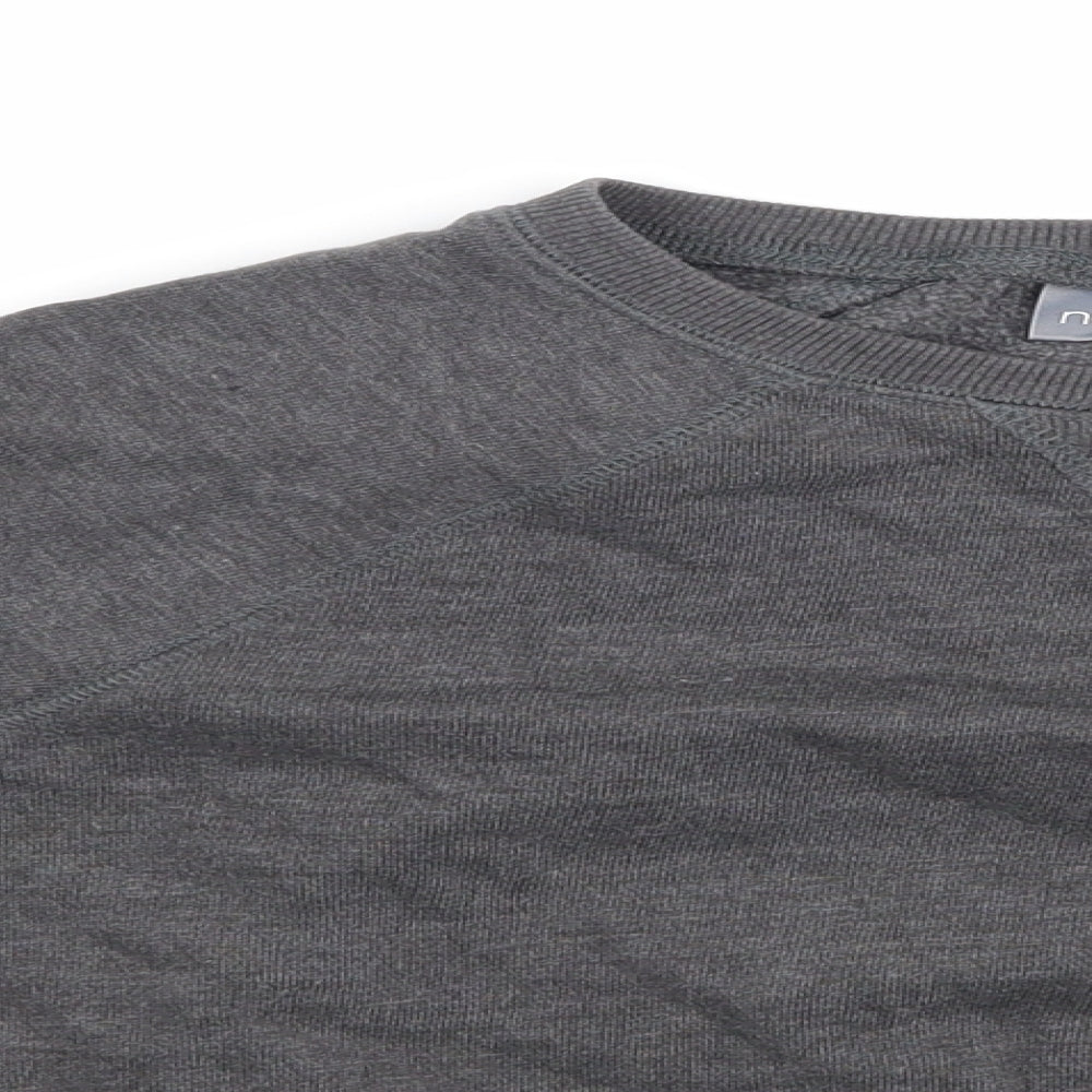 Next Boys Grey   Pullover Sweatshirt Size 10 Years