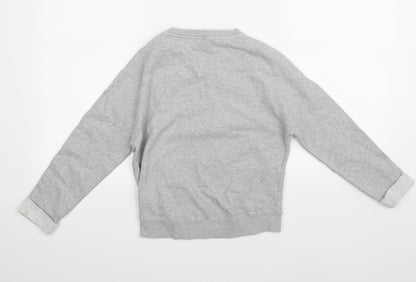 Next Girls Grey   Pullover Jumper Size 10 Years