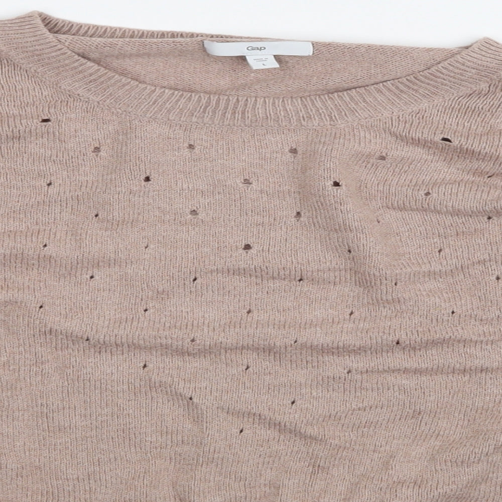 Gap Womens Beige   Pullover Jumper Size 14