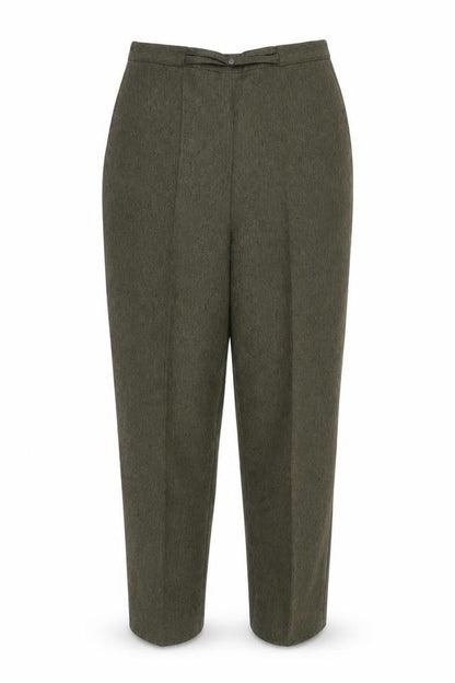 Bonmarché Womens Green Dress Pants Trousers Size 16 L22 in