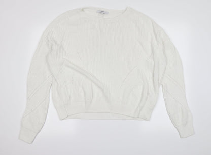Marks & Spencer  Womens Ivory   Pullover Jumper Size M